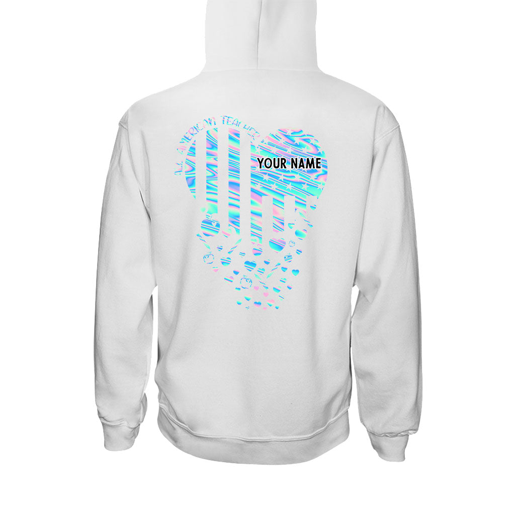 Proud Teacher - Personalized Independence Day T-shirt and Hoodie
