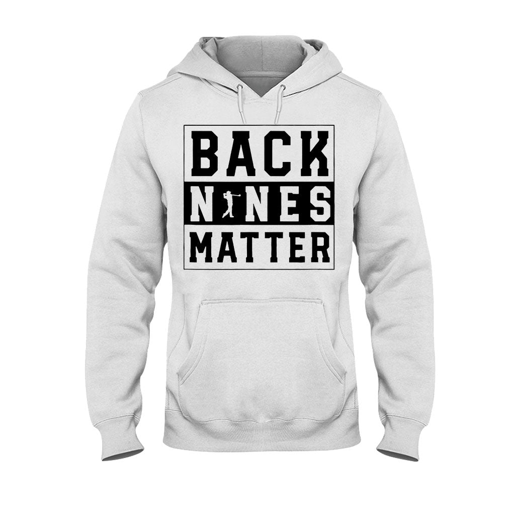 Black Nines - Golf T-shirt And Hoodie 062021