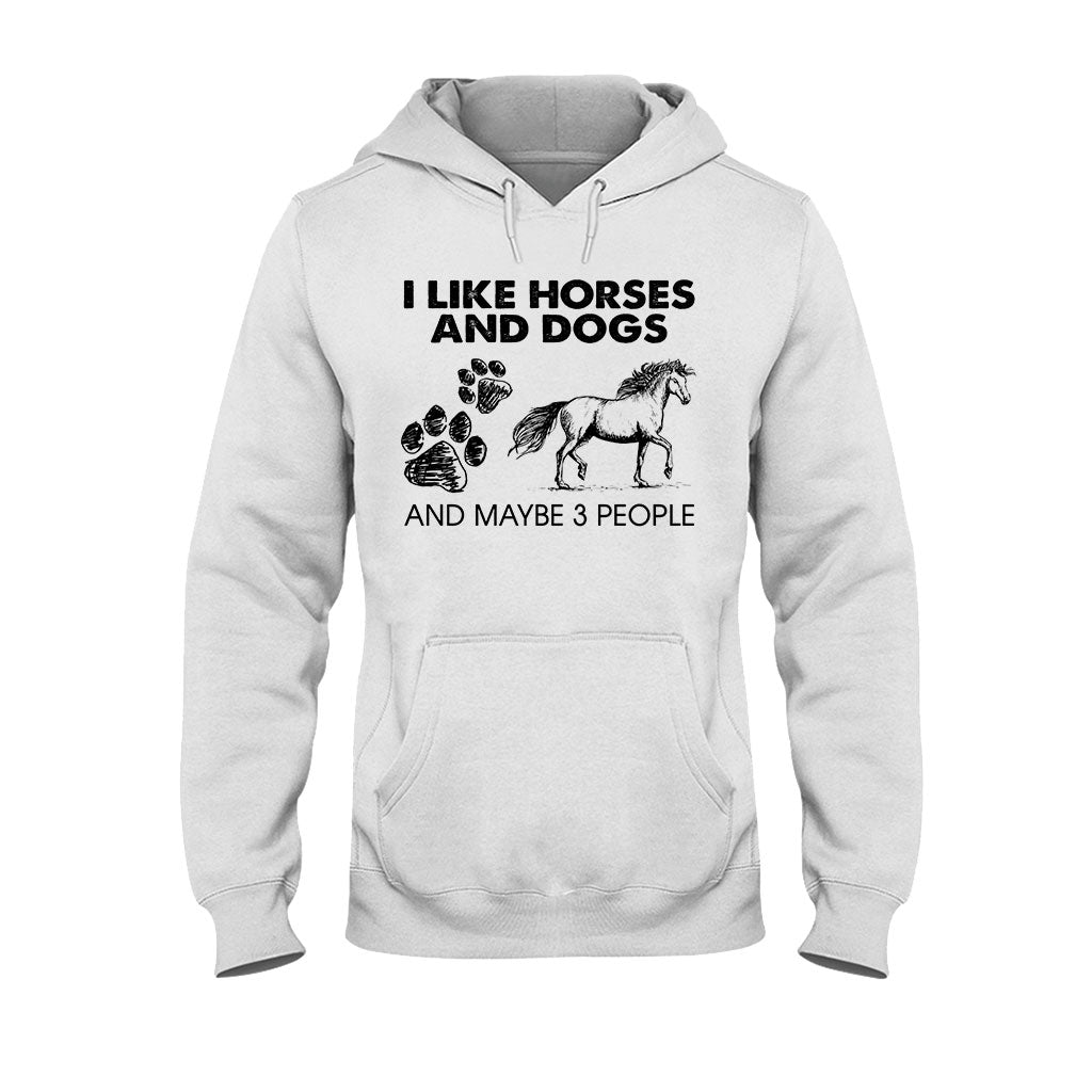 Like 3 People - Horse T-shirt And Hoodie 062021
