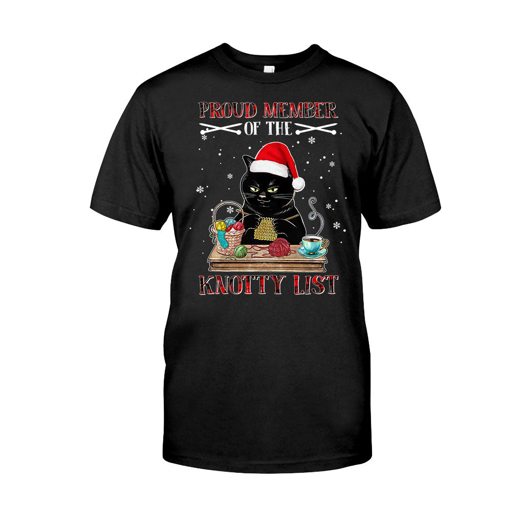 Yes I'm On The Santa's Knotty List Knitting - T-shirt and Hoodie