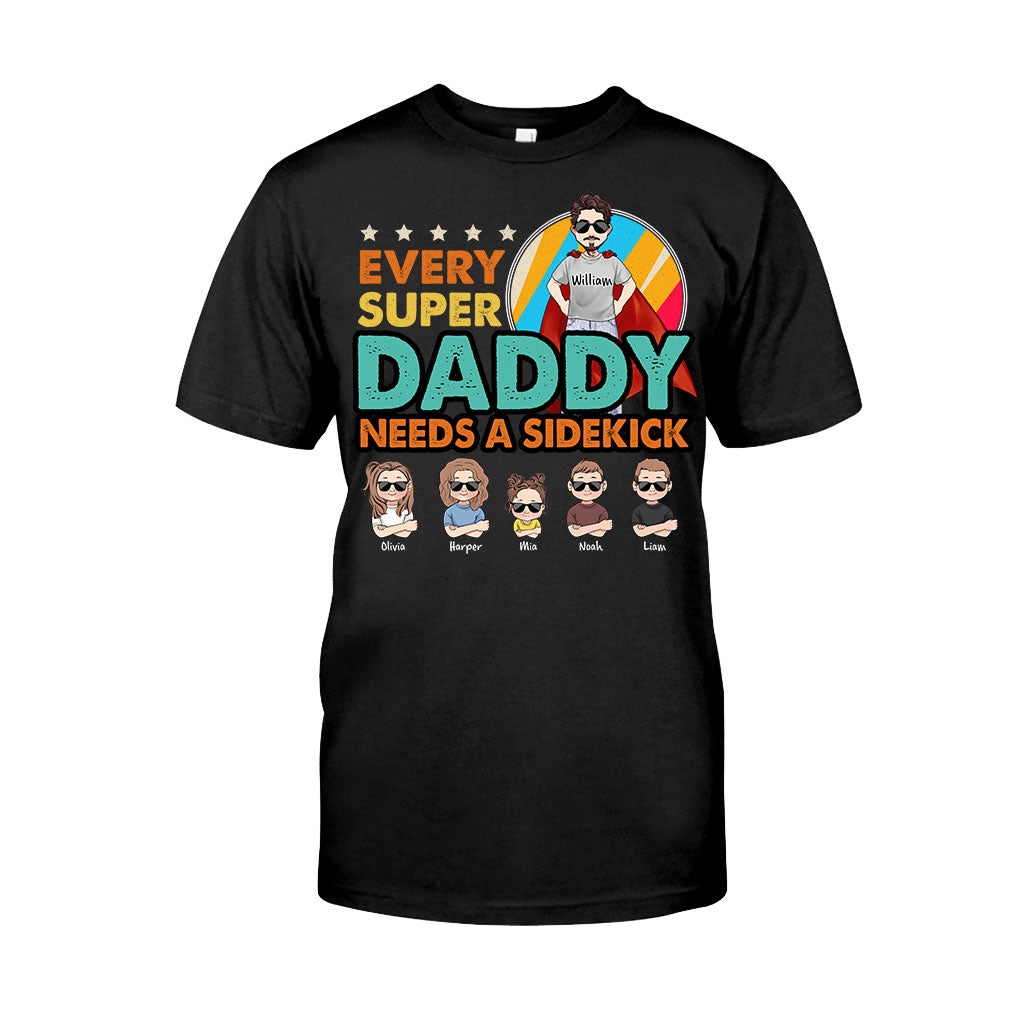 Super Dad Super Hero - Gift for dad, grandpa, uncle, brother - Personalized T-shirt And Hoodie