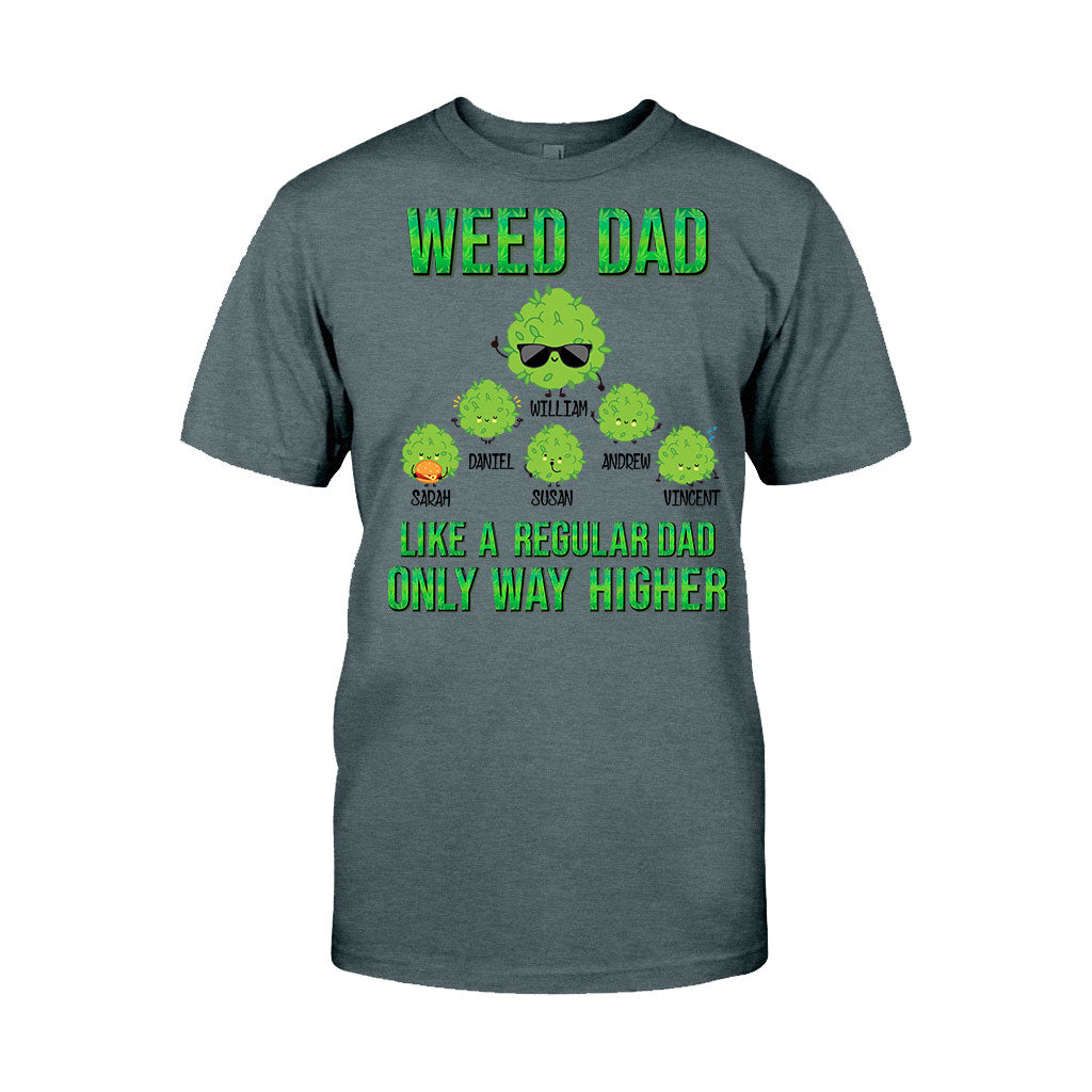 High Dad - Personalized Weed T-shirt and Hoodie