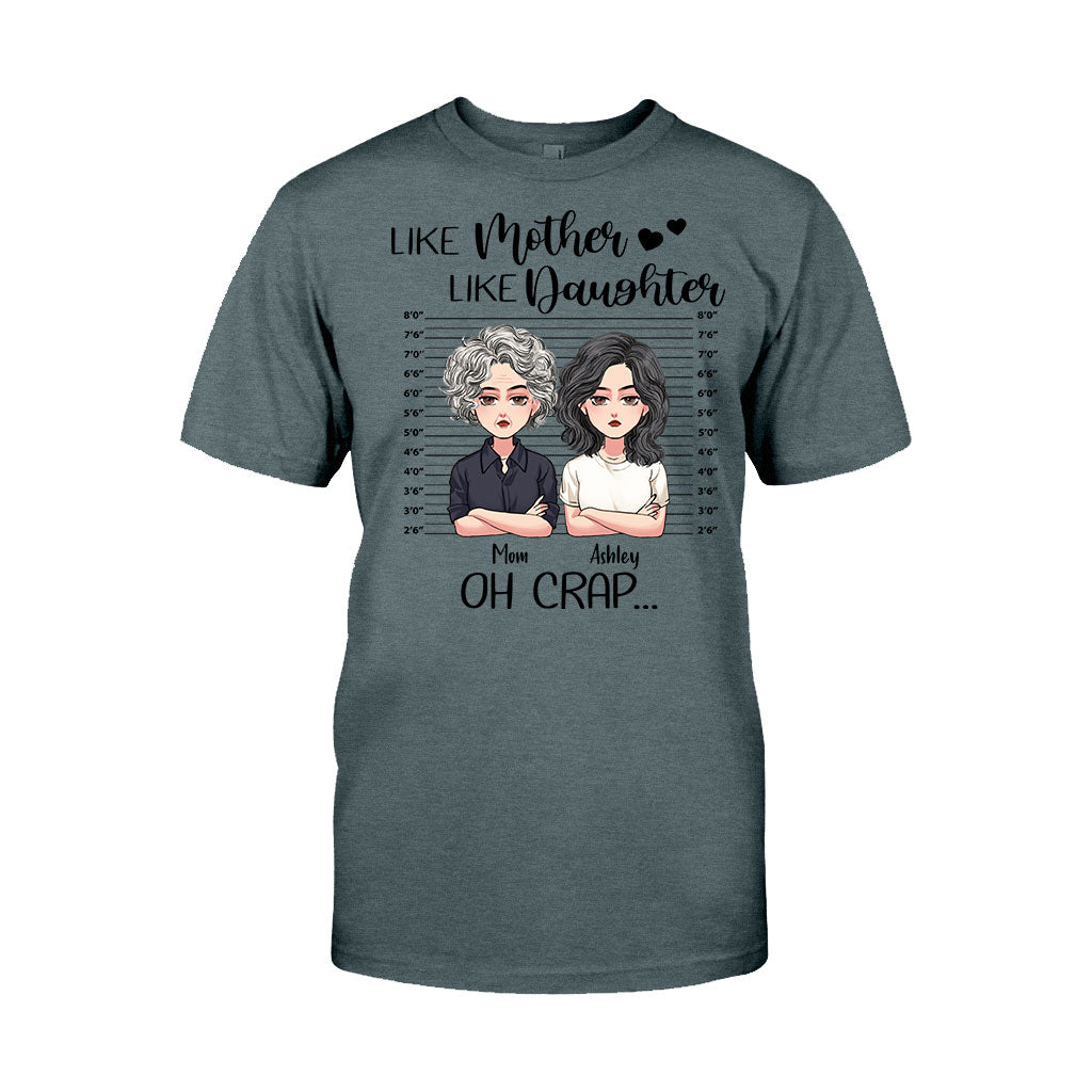 Like Mother Like Daughter - Personalized Mother's Day Mother T-shirt and Hoodie