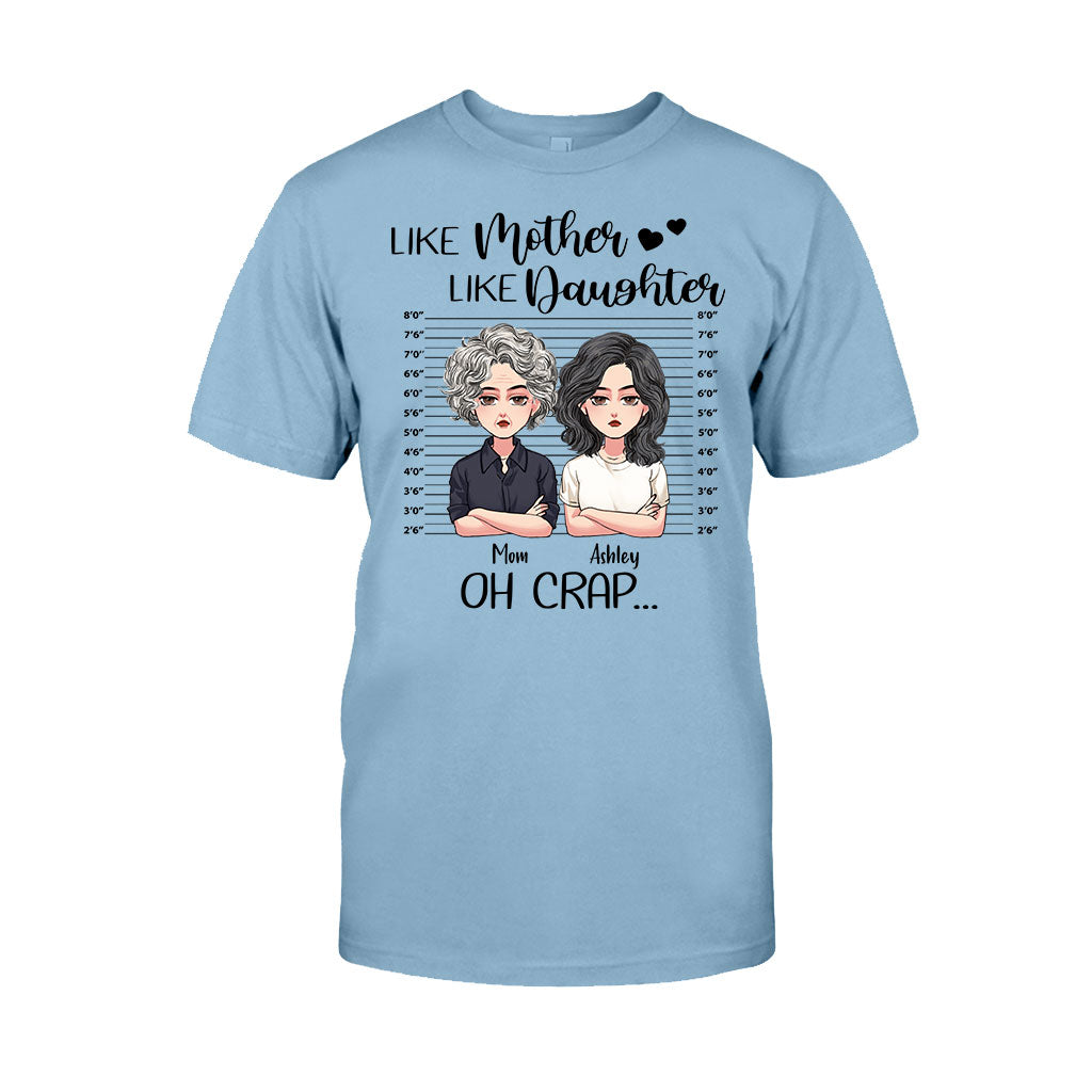 Like Mother Like Daughter - Personalized Mother's Day Mother T-shirt and Hoodie