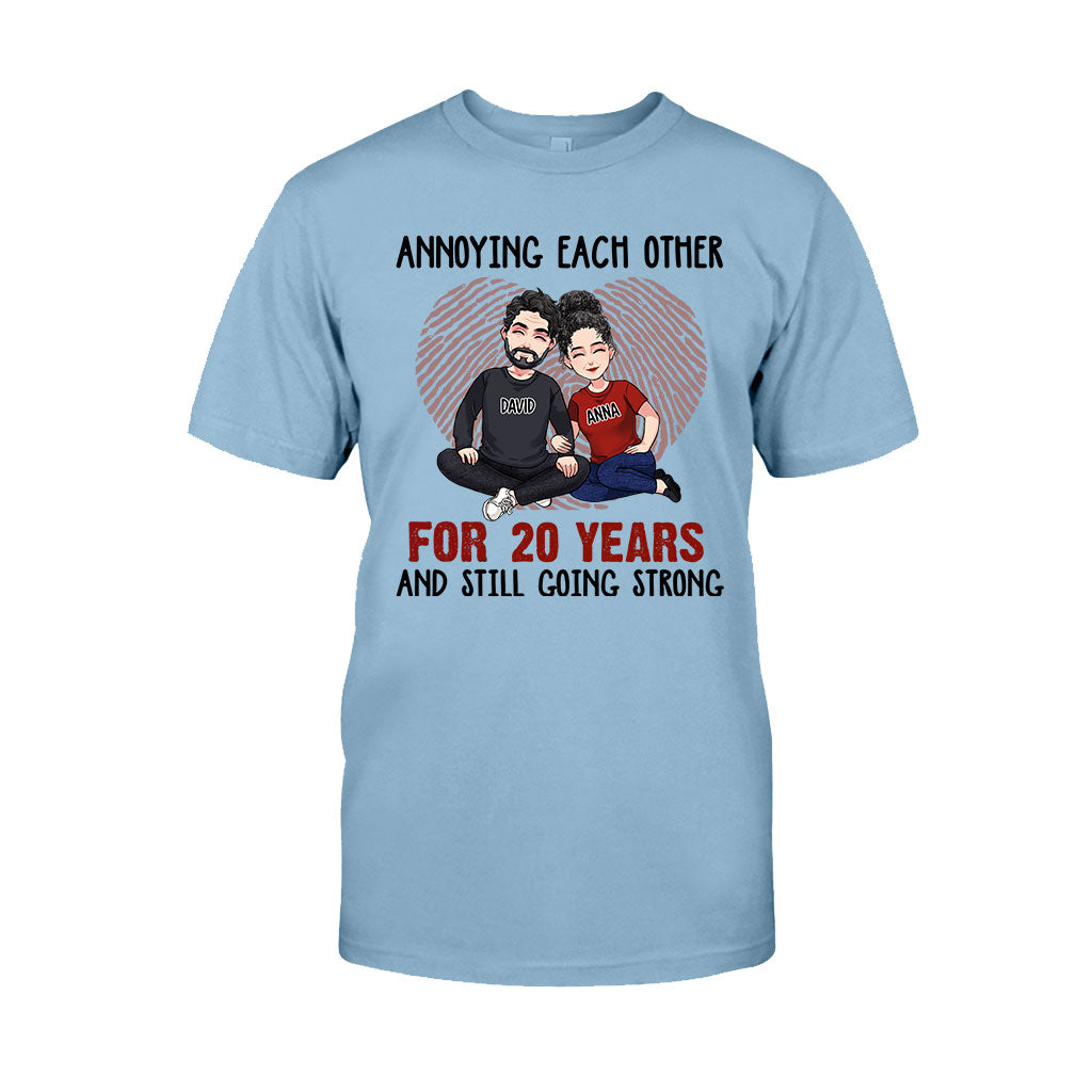 Annoying Each Other For Many Years - Personalized Husband And Wife T-shirt and Hoodie
