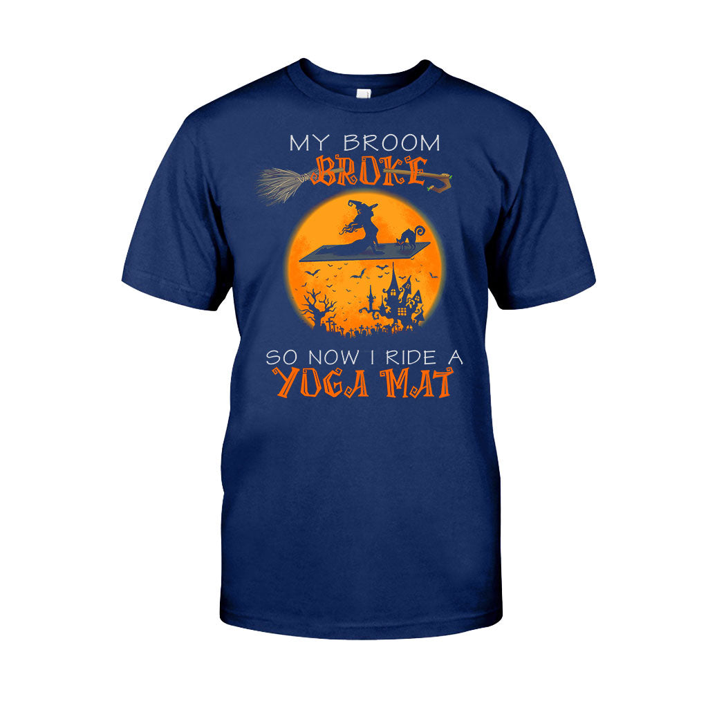 My Broom Broke Halloween T-shirt And Hoodie 092021
