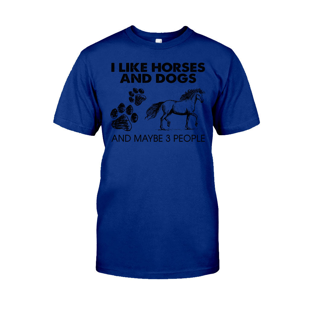 Like 3 People - Horse T-shirt And Hoodie 062021