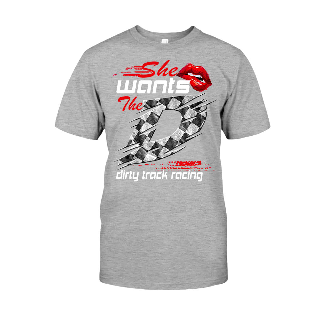 She Wants The D - Personalized Racing T-shirt and Hoodie