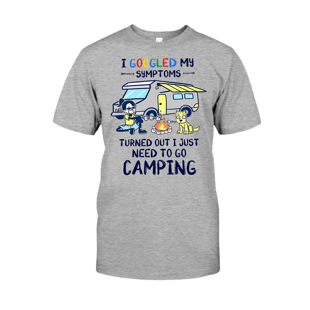 I Googled My Symptoms - Camping T-shirt and Hoodie 112021