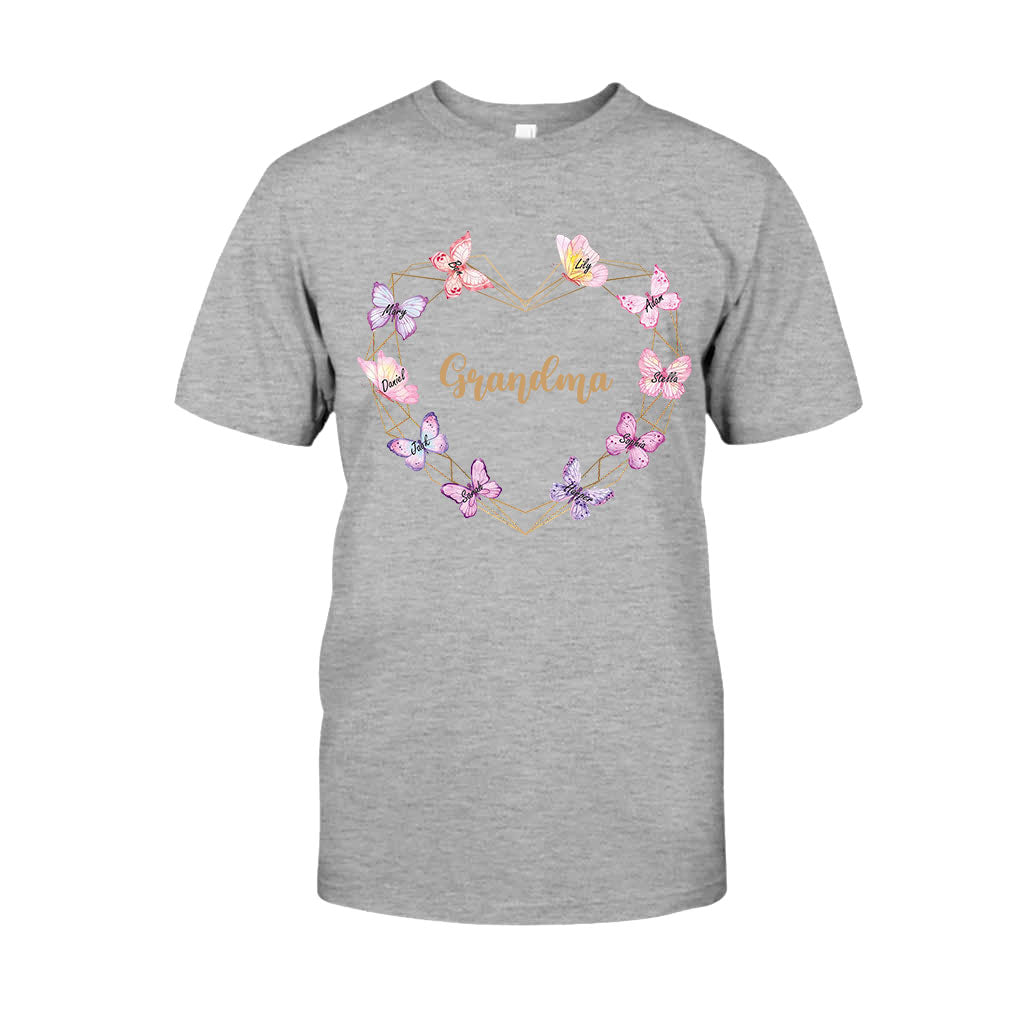 Grandma Mama - Personalized Mother's Day Grandma T-shirt and Hoodie
