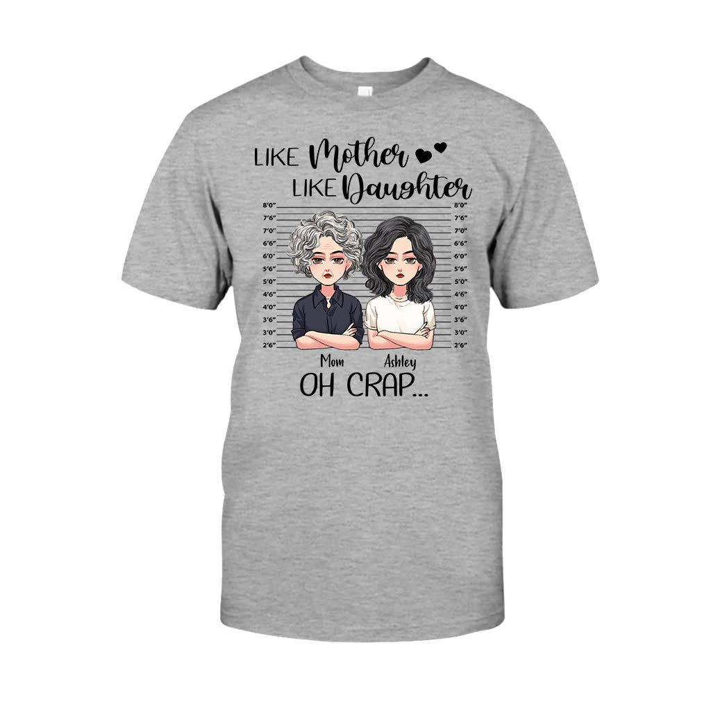 Like Mother Like Daughter - Personalized Mother's Day Mother T-shirt and Hoodie