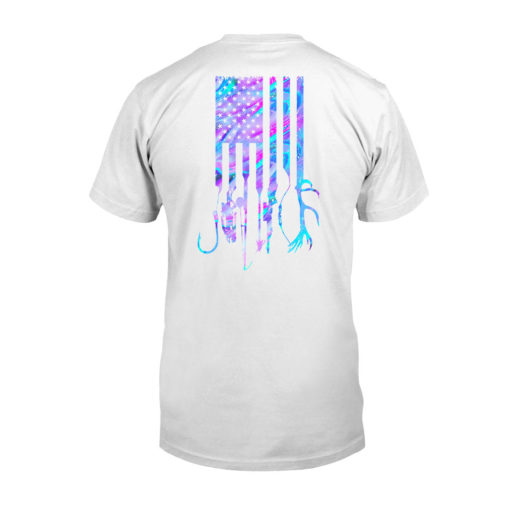 Love Fishing - Personalized Fishing T-shirt and Hoodie