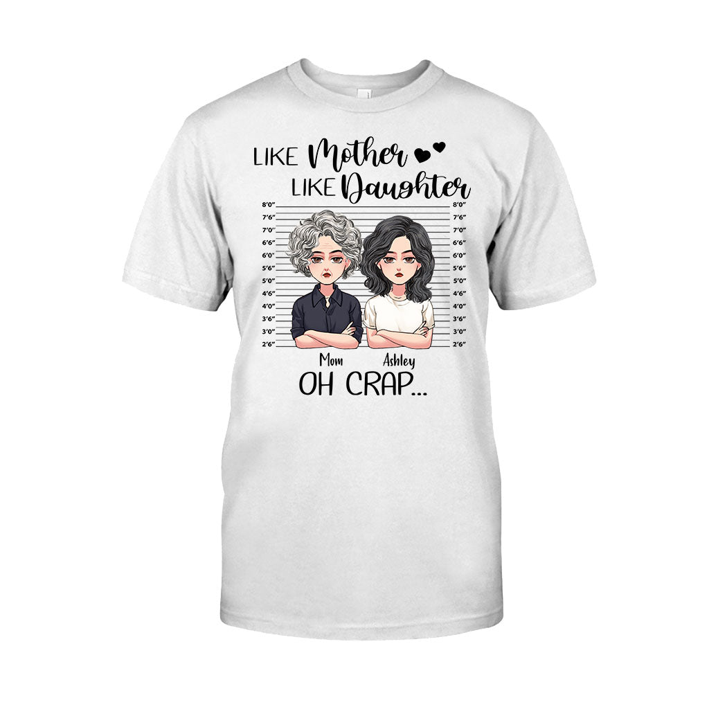 Like Mother Like Daughter - Personalized Mother's Day Mother T-shirt and Hoodie