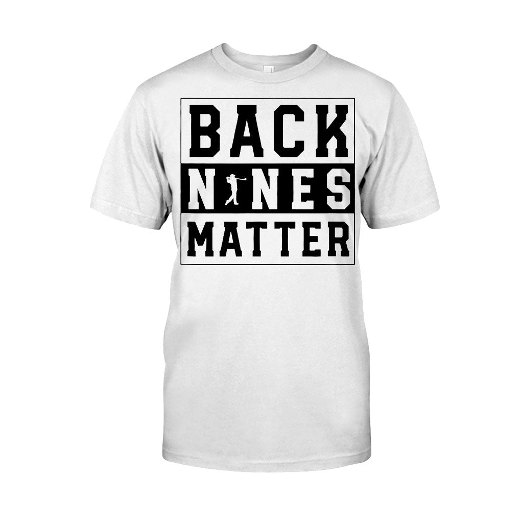Black Nines - Golf T-shirt And Hoodie 062021