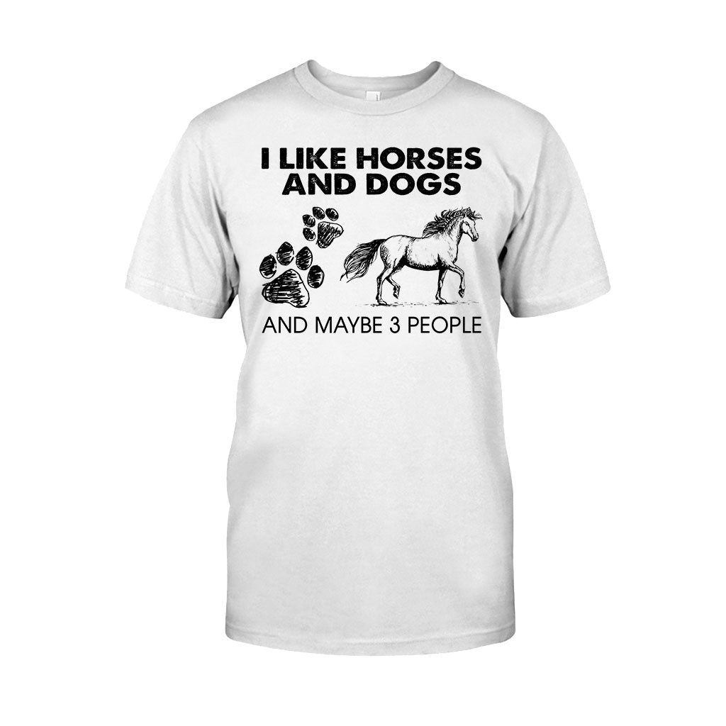 Like 3 People - Horse T-shirt And Hoodie 062021