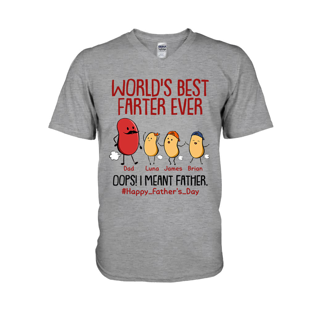 Best Farter Ever - Personalized Father T-shirt and Hoodie