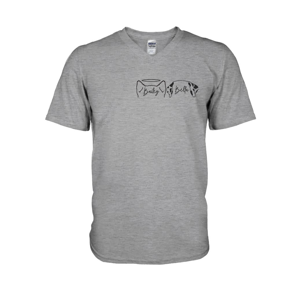 Dog Mom - Personalized Dog T-shirt and Hoodie