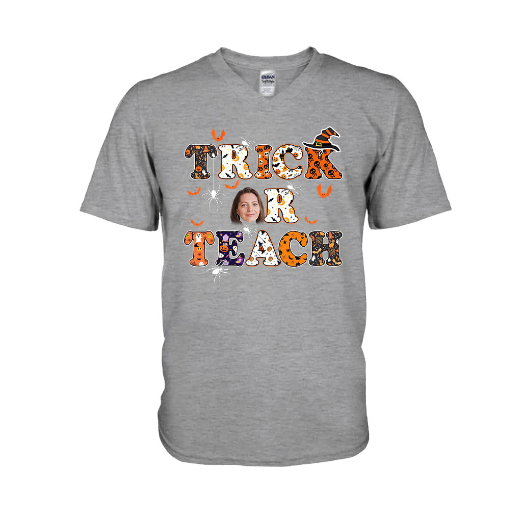 Treat Or Teach - Personalized Teacher T-shirt and Hoodie