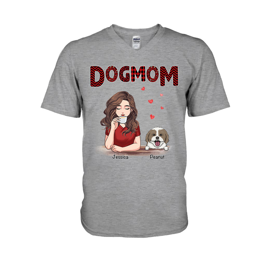 Dog Mom - Personalized Mother's Day Dog T-shirt and Hoodie