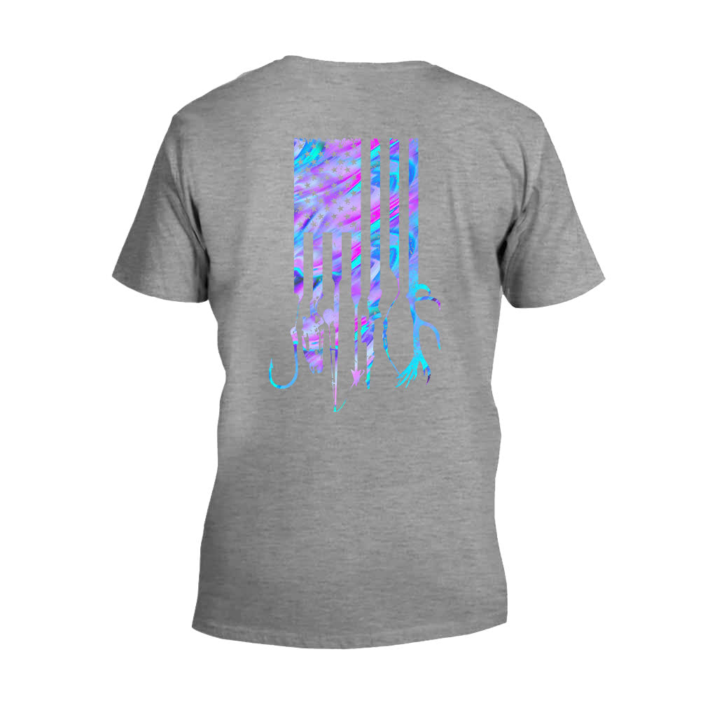 Love Fishing - Personalized Fishing T-shirt and Hoodie