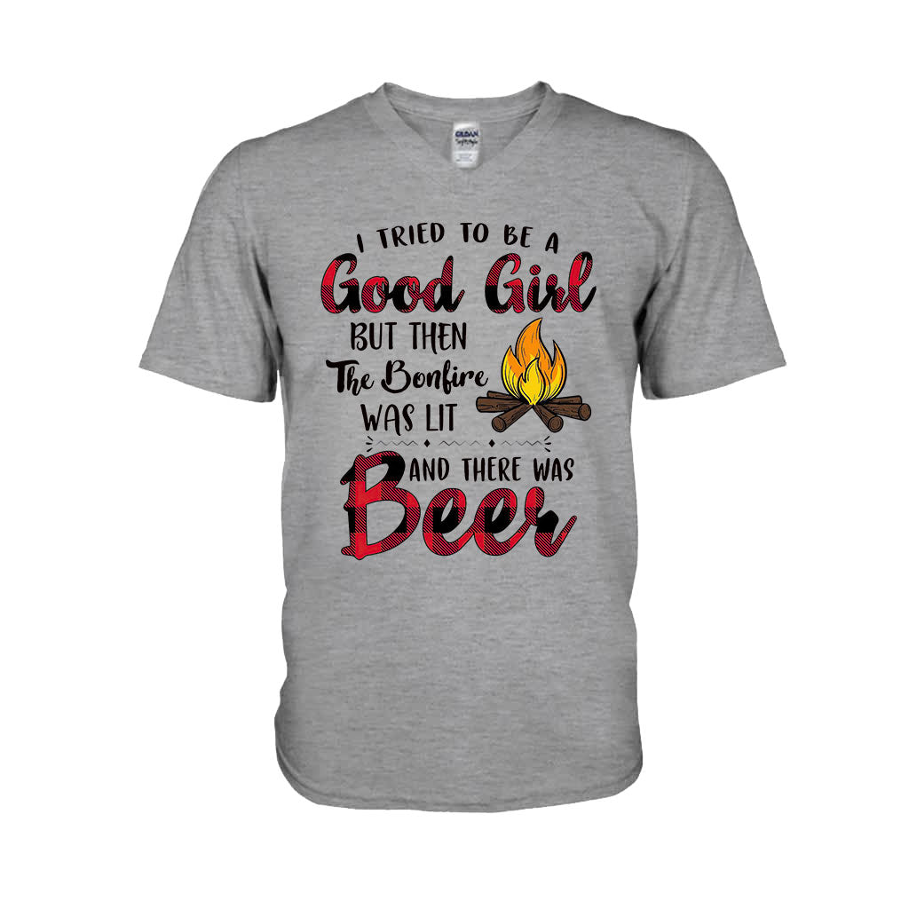 I Tried To Be A Good Girl - Camping T-shirt and Hoodie 112021