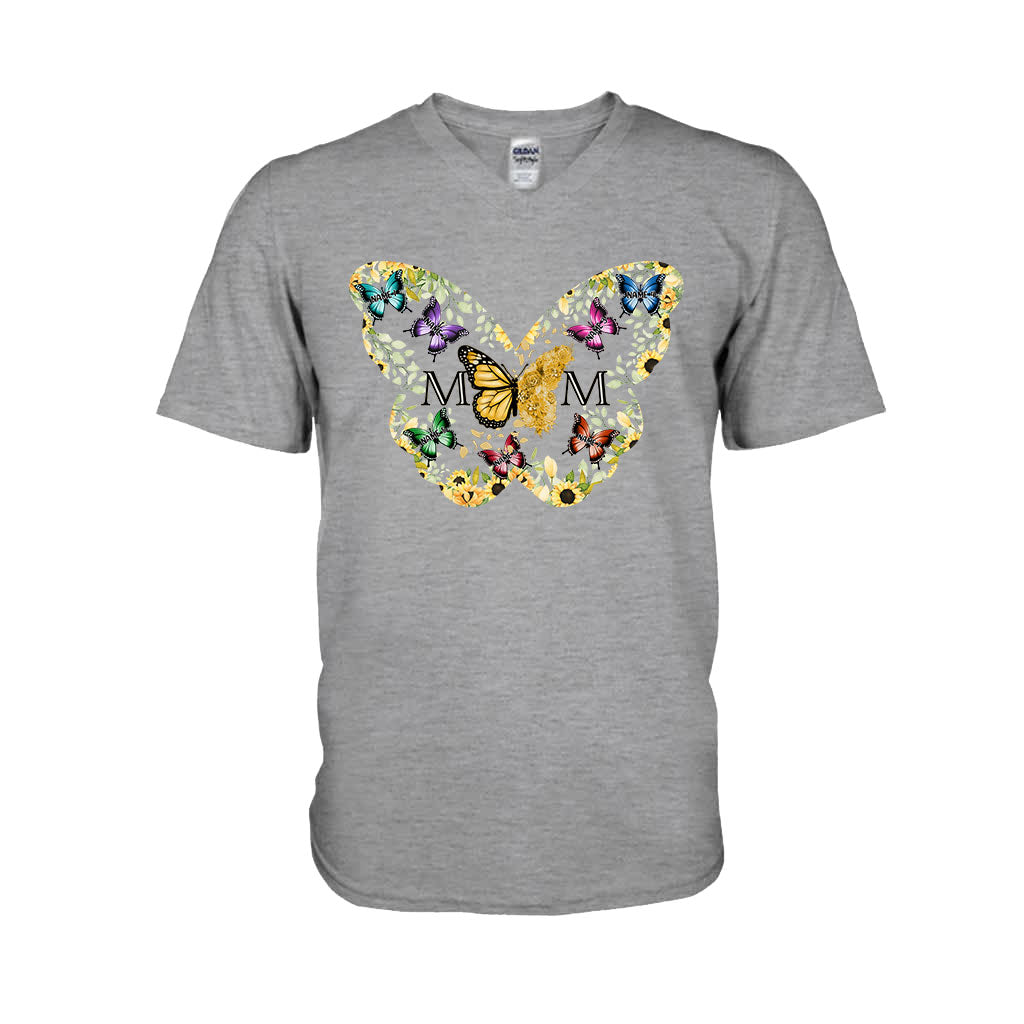 Mom Butterfly - Personalized Mother T-shirt and Hoodie