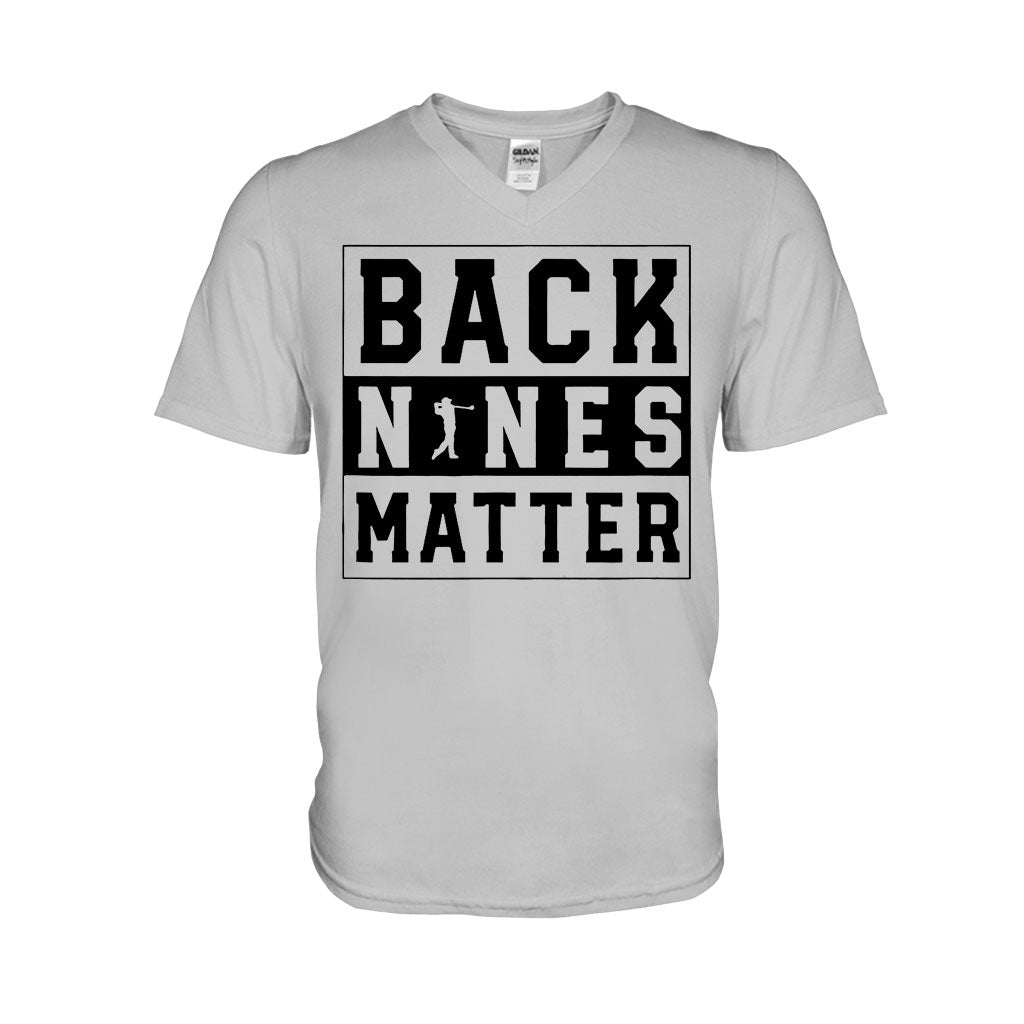 Black Nines - Golf T-shirt And Hoodie 062021
