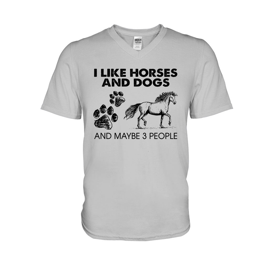 Like 3 People - Horse T-shirt And Hoodie 062021