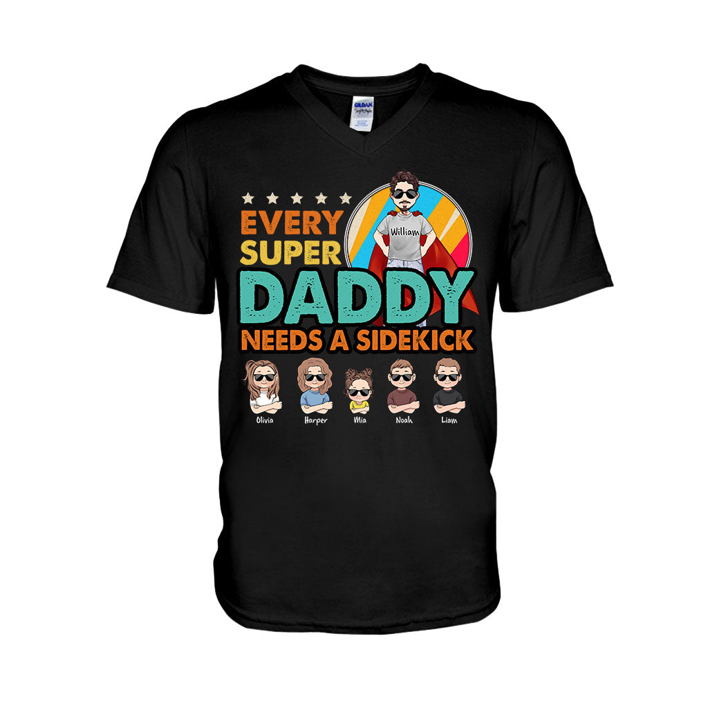 Super Dad Super Hero - Gift for dad, grandpa, uncle, brother - Personalized T-shirt And Hoodie