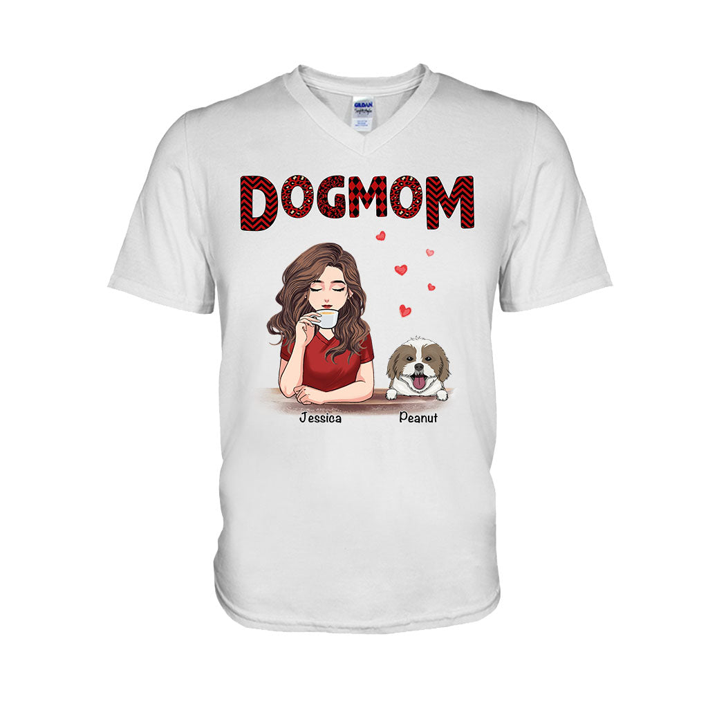 Dog Mom - Personalized Mother's Day Dog T-shirt and Hoodie
