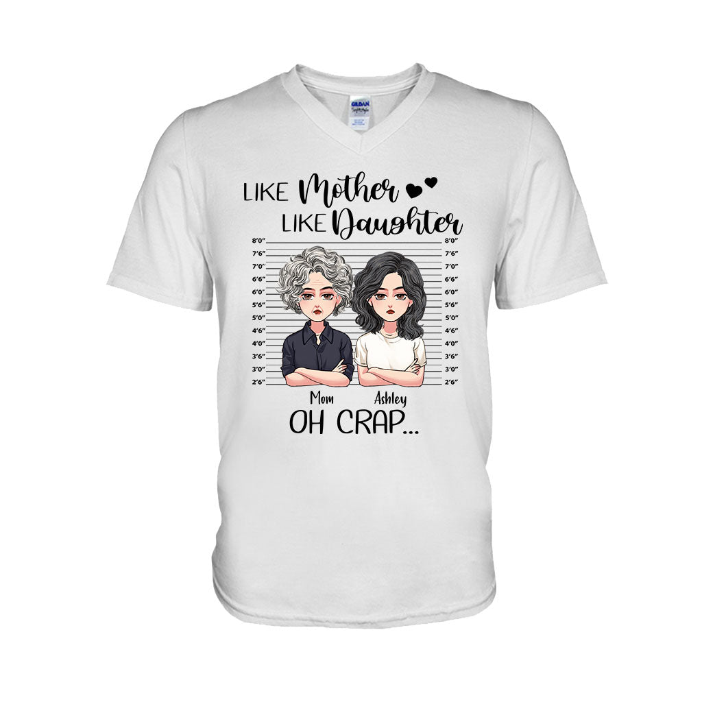 Like Mother Like Daughter - Personalized Mother's Day Mother T-shirt and Hoodie