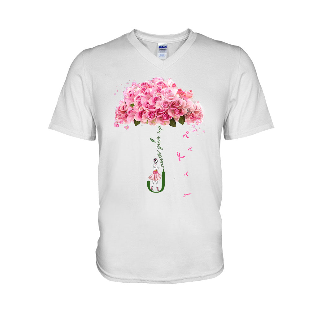 Never Give Up - Breast Cancer Awareness T-shirt And Hoodie 072021