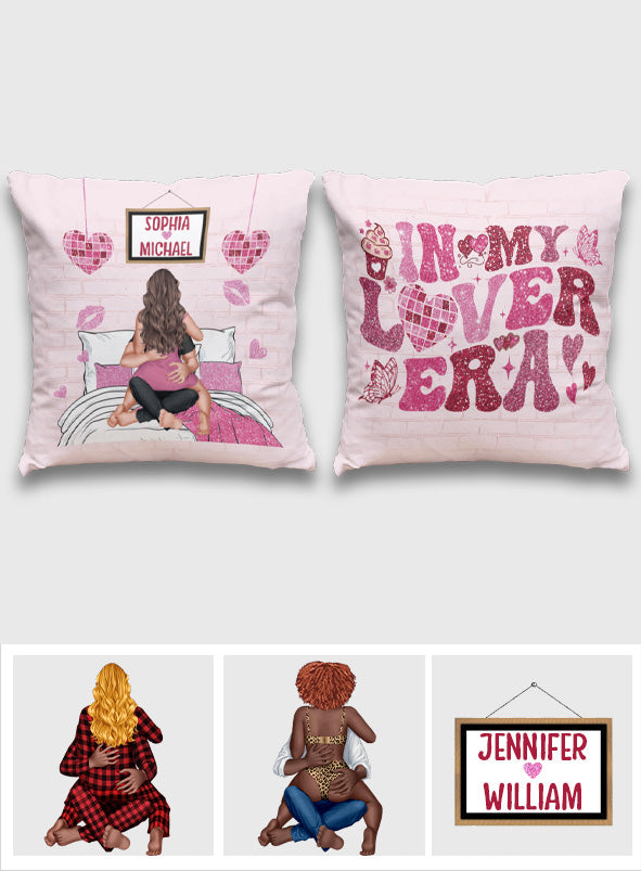 In My Lover Era - Personalized Couple Throw Pillow