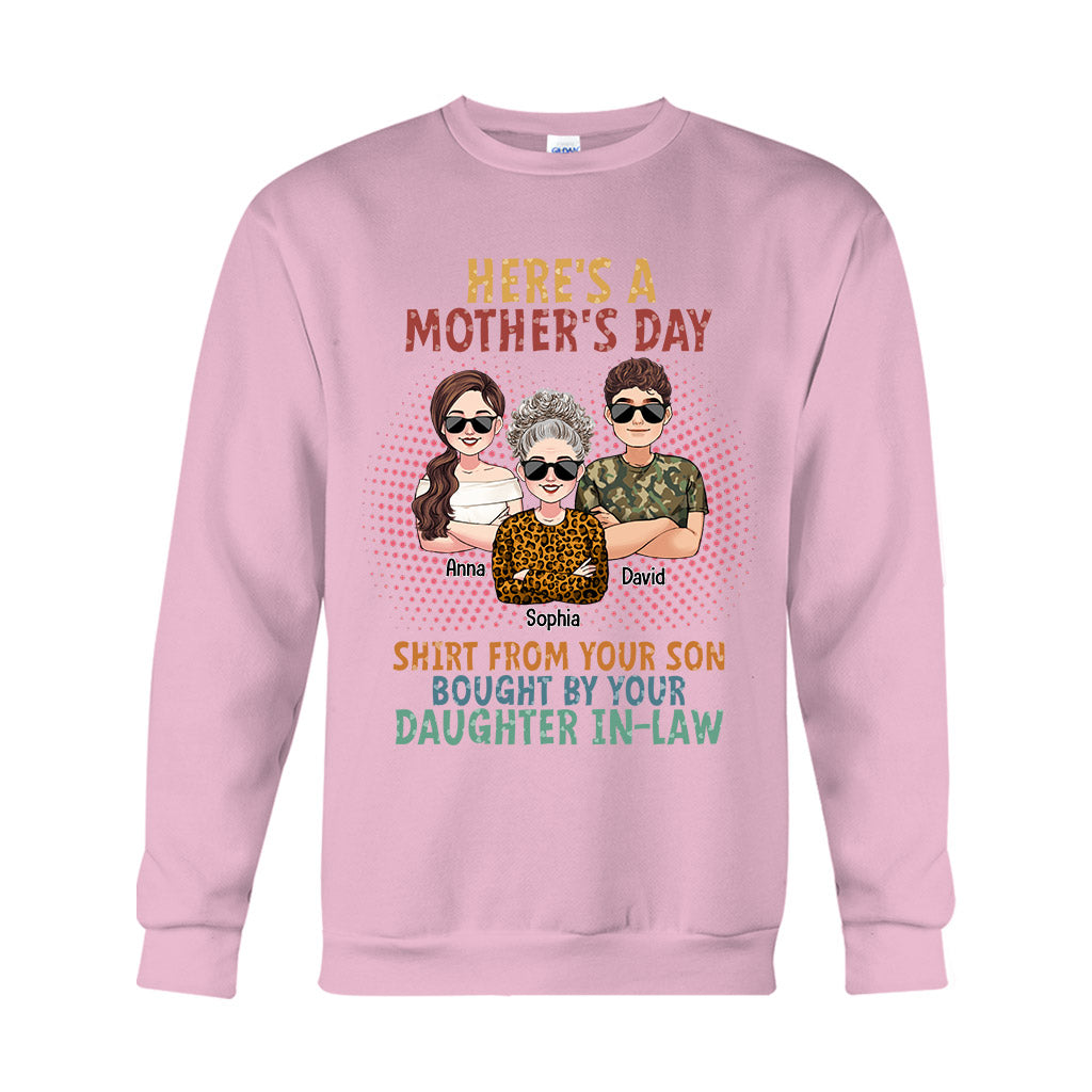 A Shirt From Your Son/ Daughter - Personalized Mother T-shirt And Hoodie