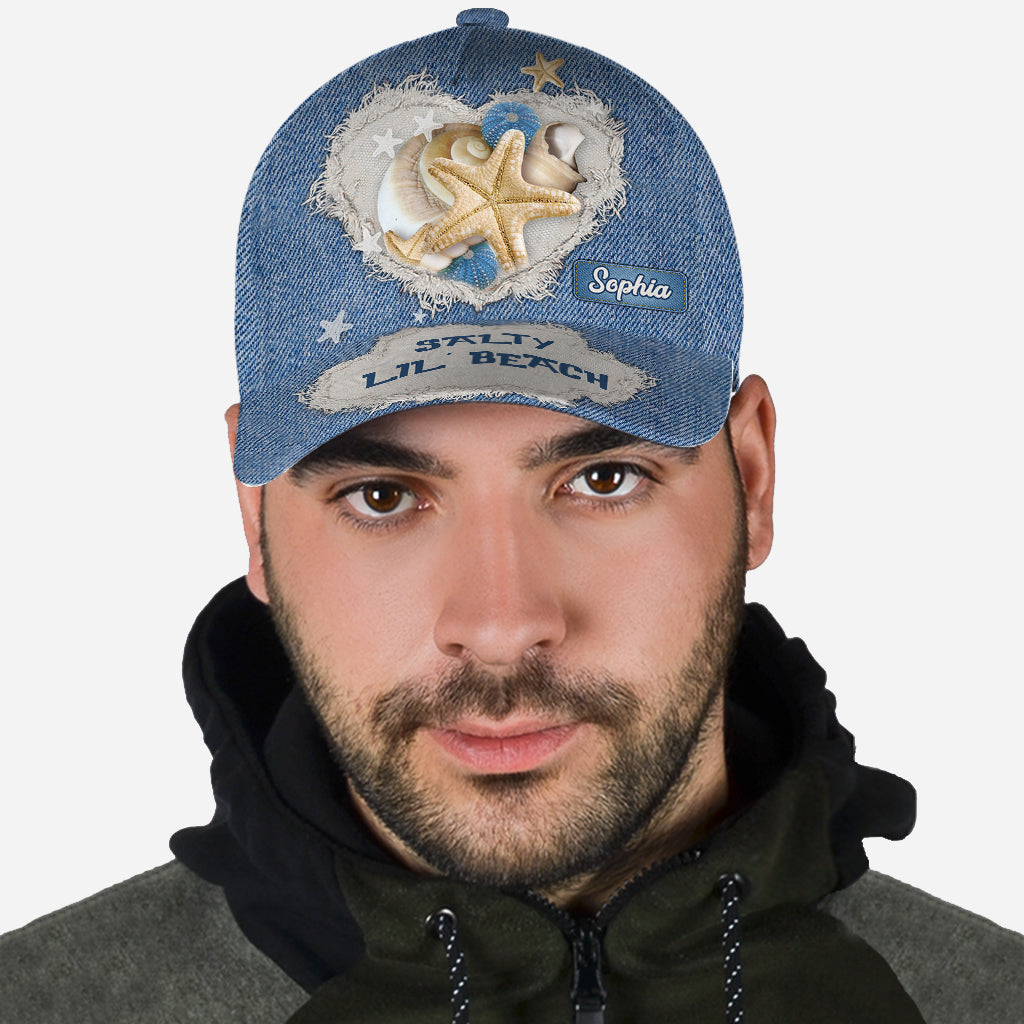 Salty Lil Beach - Personalized Sea Lover Classic Cap