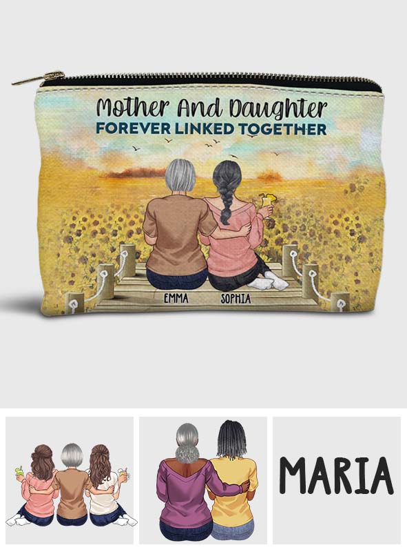 Mother And Daughters - Personalized Mother Pouch