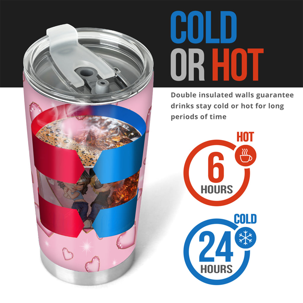 Y2K Couple - Personalized Couple Tumbler