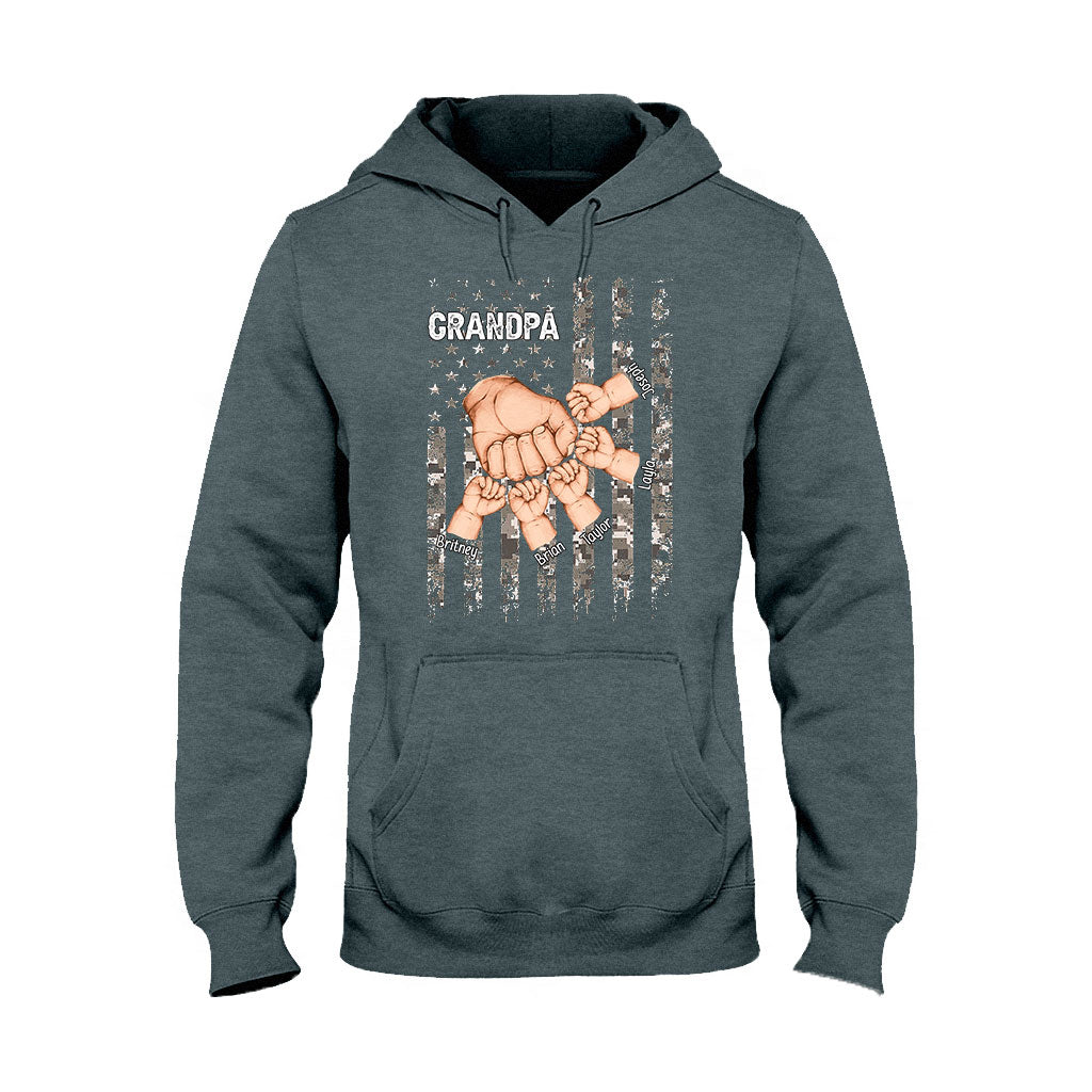 Best Grandpa/Papa/Dad Ever - Personalized Grandpa T-shirt And Hoodie