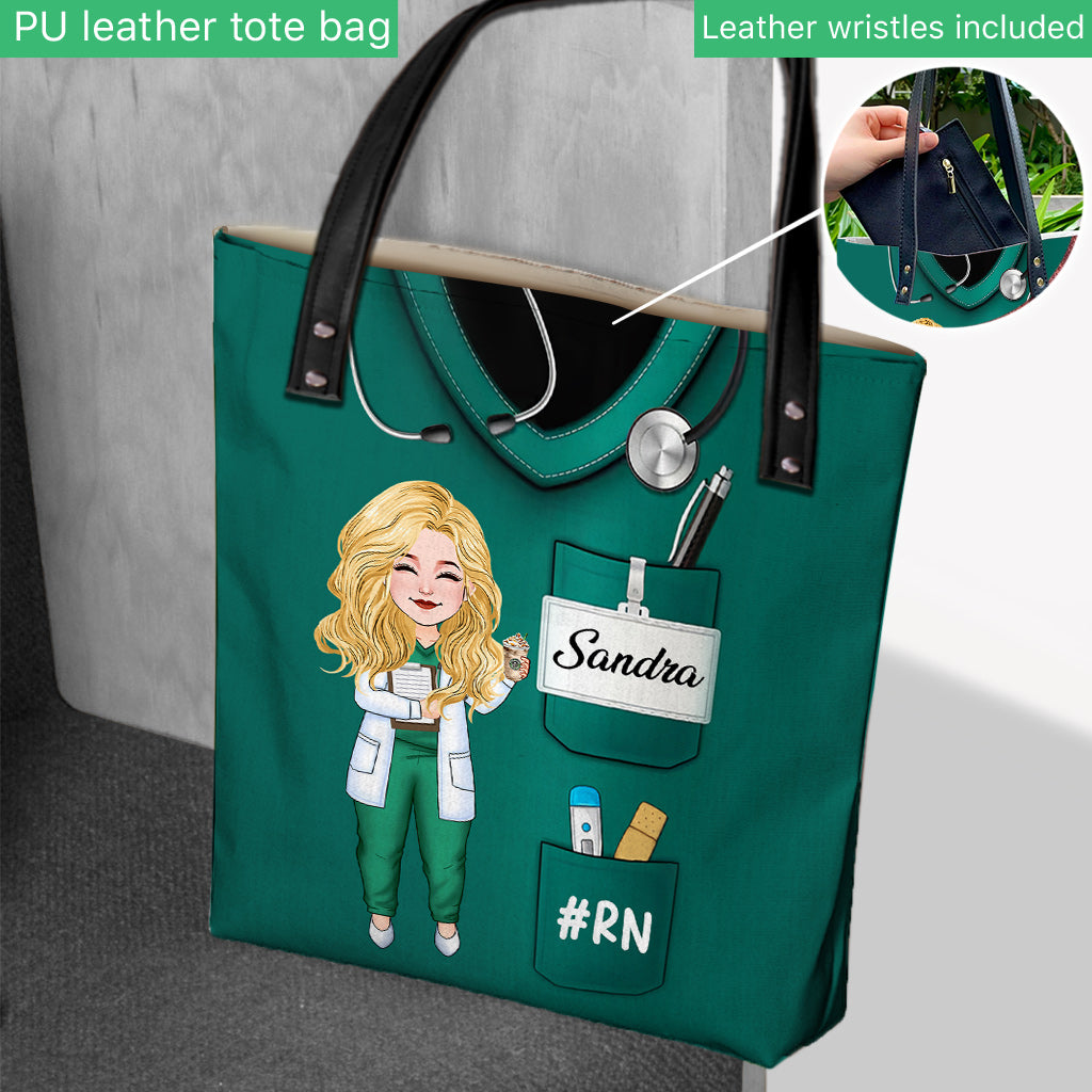 Nurse Nutrition Facts - Personalized Nurse Tote Bag