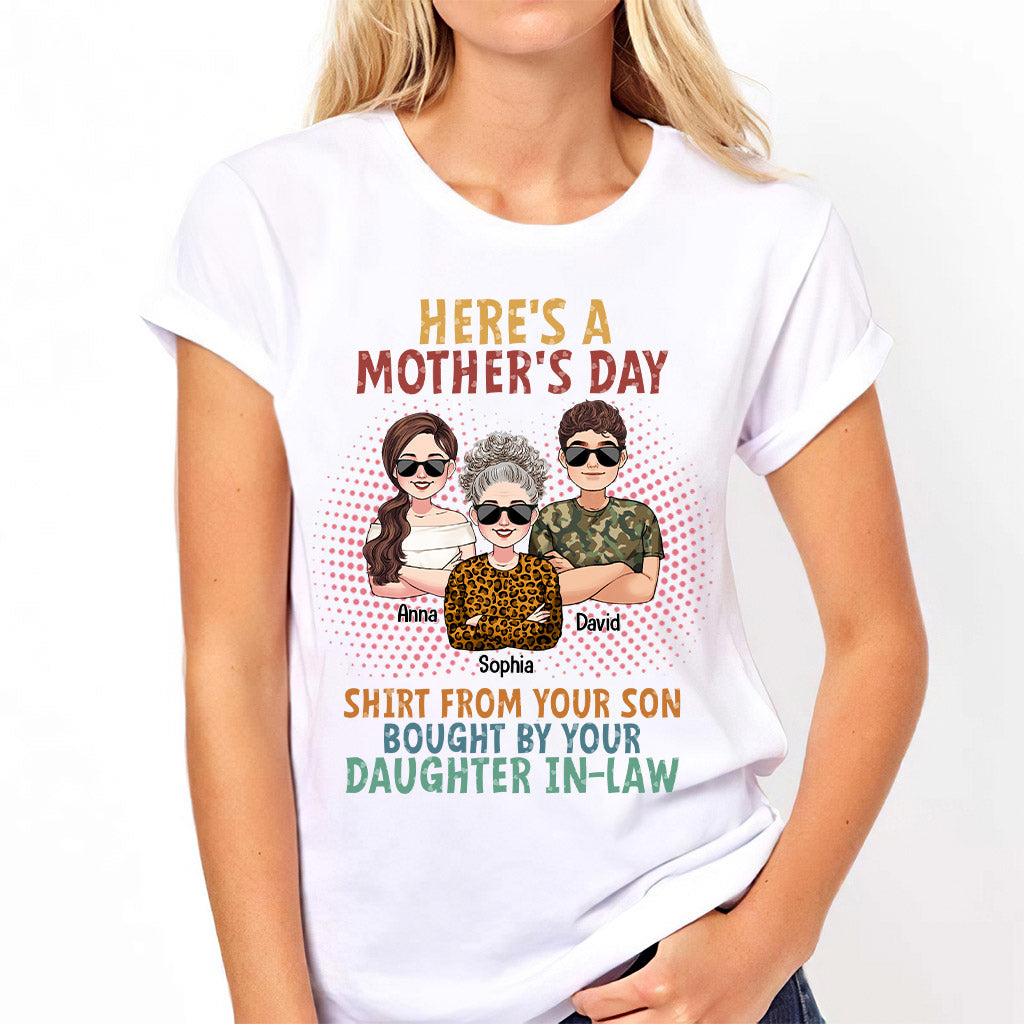 A Shirt From Your Son/ Daughter - Personalized Mother T-shirt And Hoodie