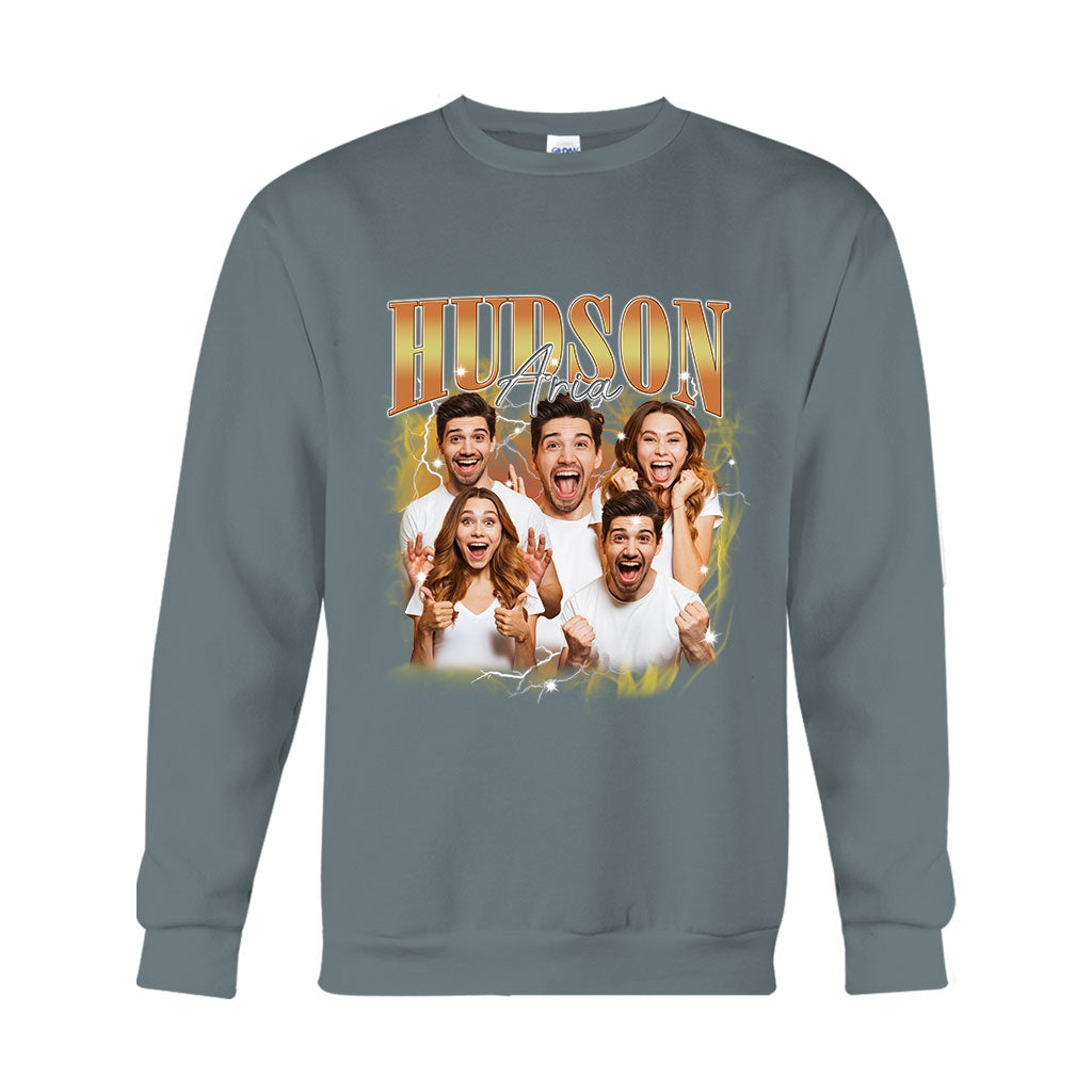 Custom Text And Photos - gift for anyone - Personalized T-shirt And Hoodie