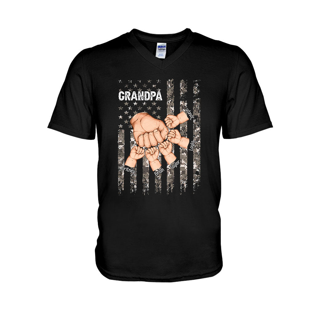 Best Grandpa/Papa/Dad Ever - Personalized Grandpa T-shirt And Hoodie