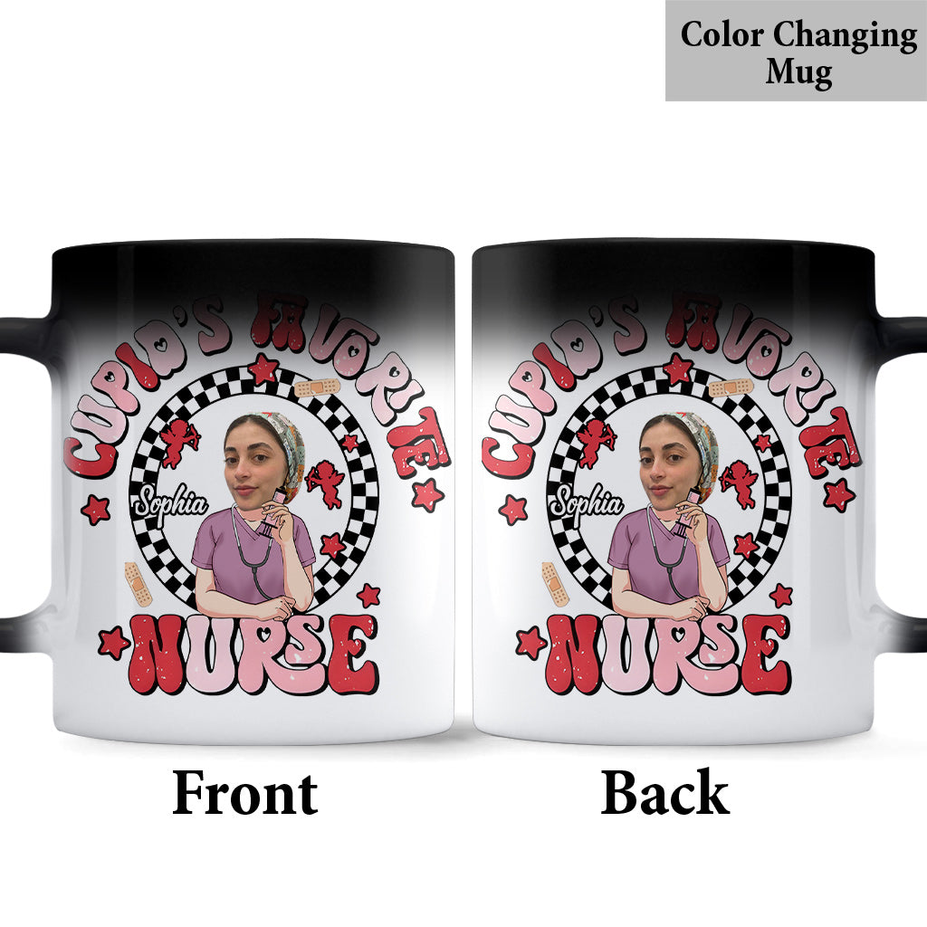Cupid Favorite Nurse - Personalized Nurse Mug