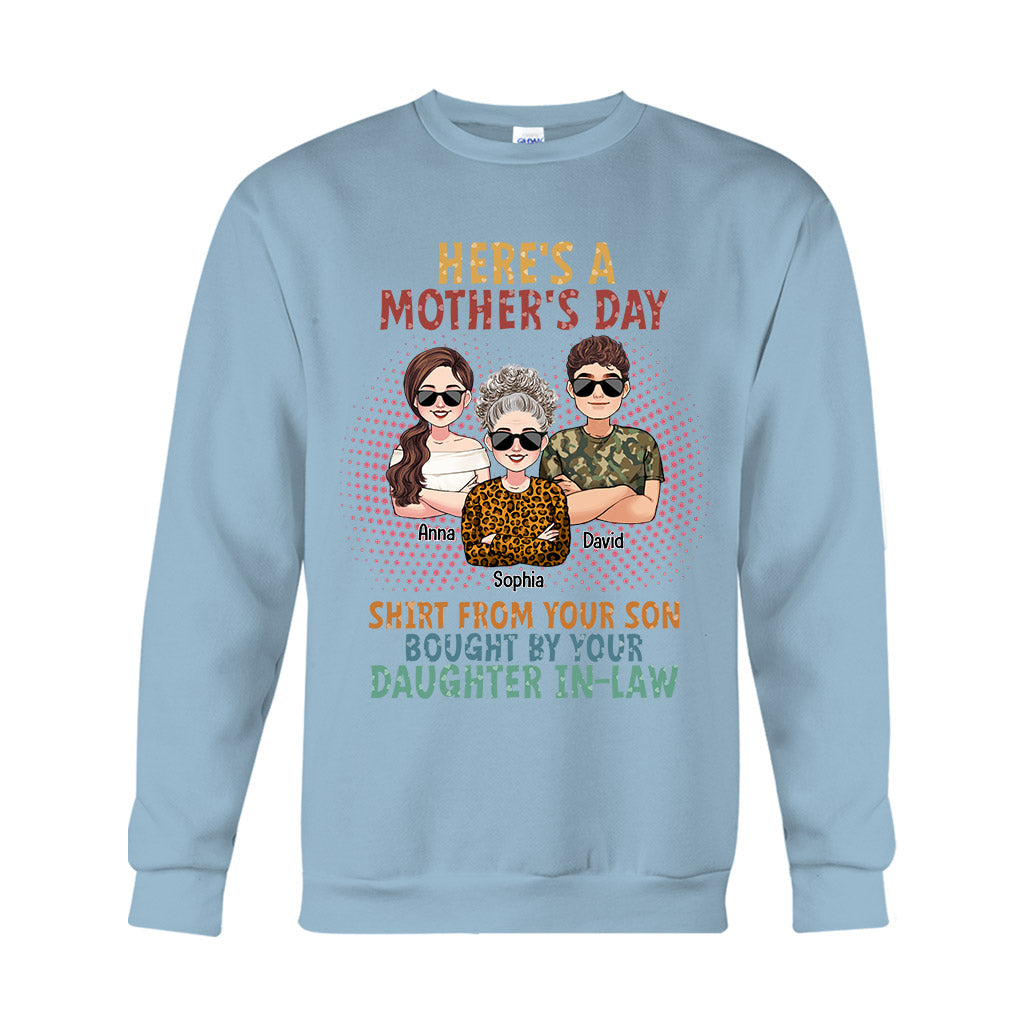 A Shirt From Your Son/ Daughter - Personalized Mother T-shirt And Hoodie