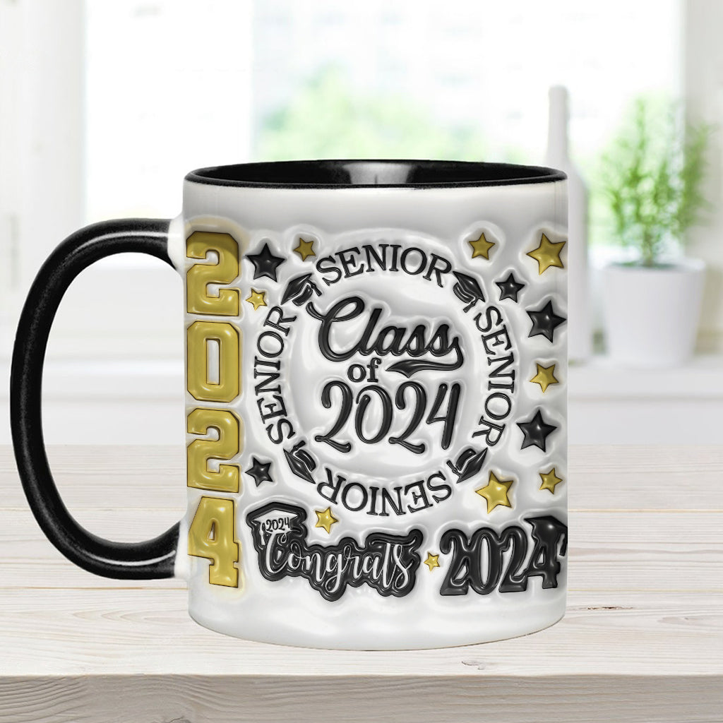 Class Of 2024 - Personalized Graduation Accent Mug