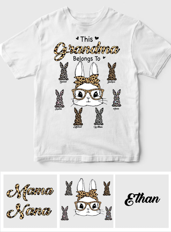 This Grandma Belongs To - Personalized Grandma T-shirt And Hoodie