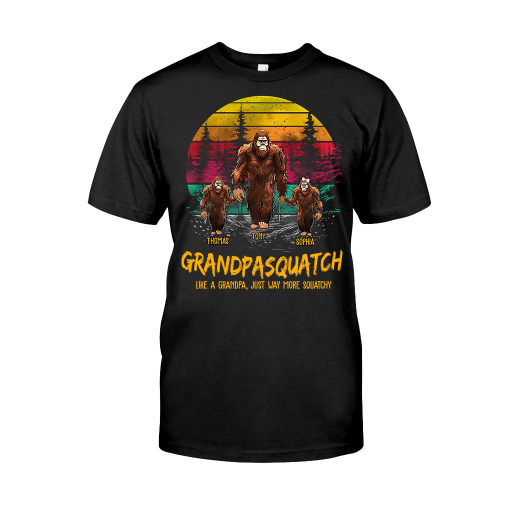 Papasquatch - Personalized Father T-shirt And Hoodie