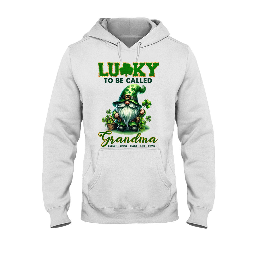 Lucky To Be Called Nana/ Mimi... - Personalized Grandma T-shirt And Hoodie