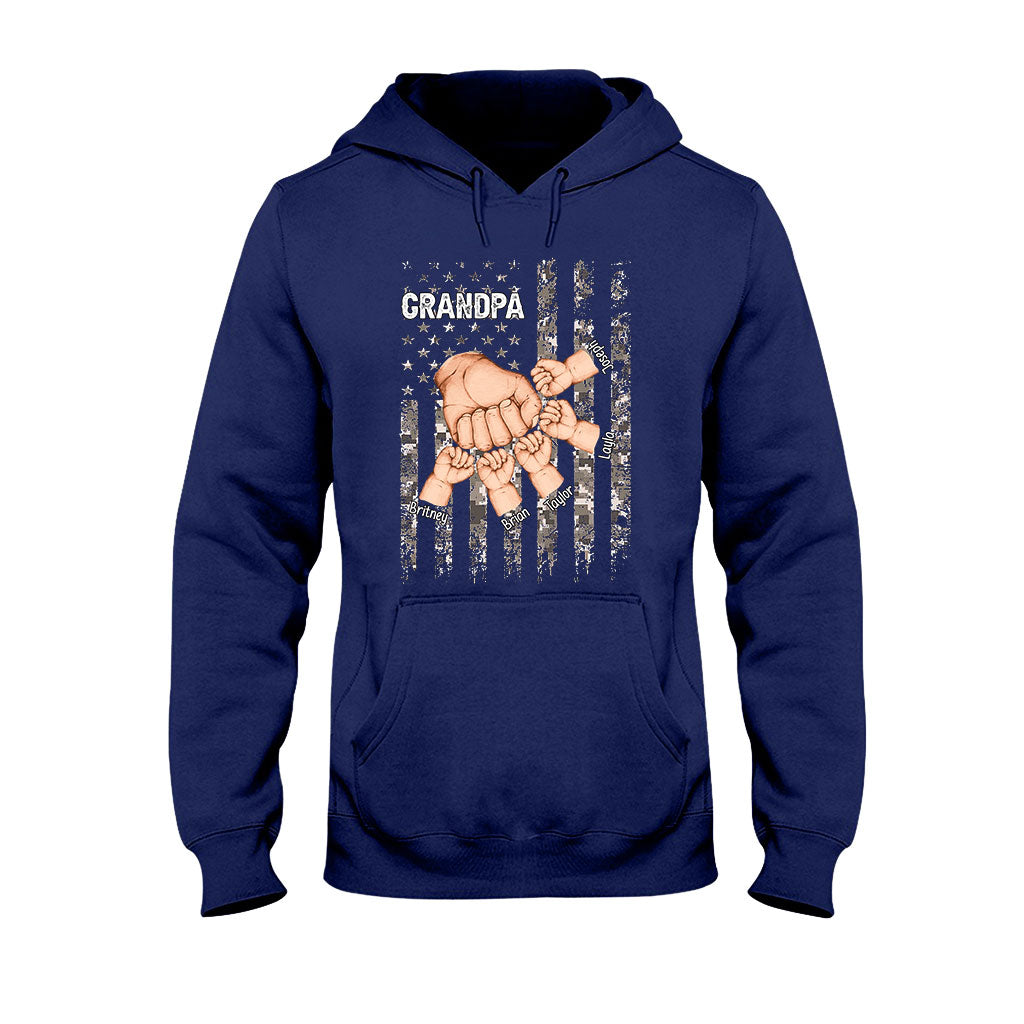 Best Grandpa/Papa/Dad Ever - Personalized Grandpa T-shirt And Hoodie