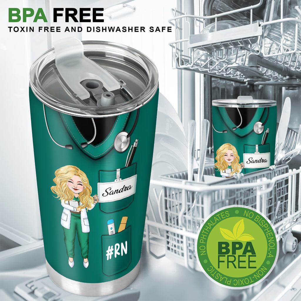 Nurse Nutrition Facts - Personalized Nurse Tumbler
